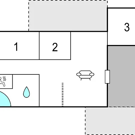Stunning In Lbk With Sauna And 3 Bedrooms Prázdninový dům *